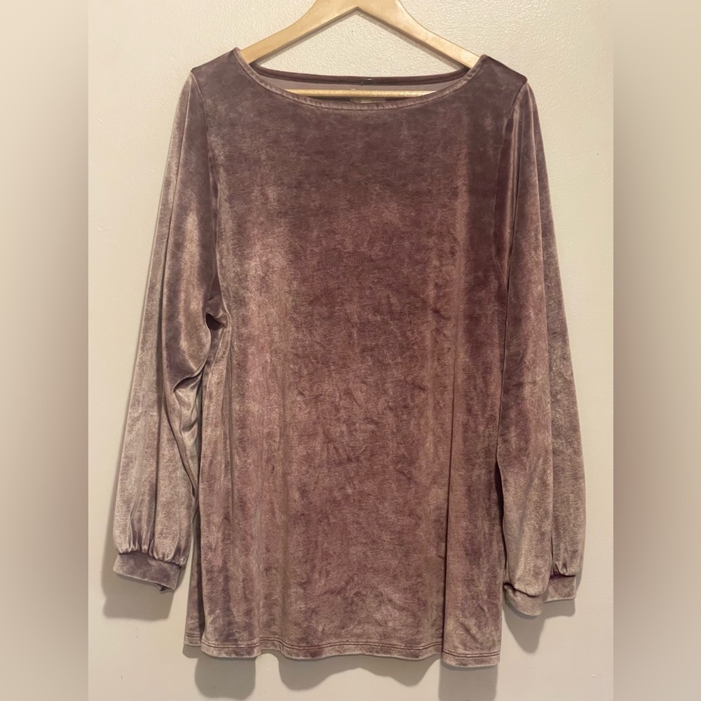 Cupio Knit Top in velvety soft mauve pink